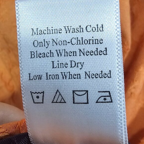 Coldwater Creek Orange Floral Embroidered Jacket Boho 16 - Picture 13 of 14